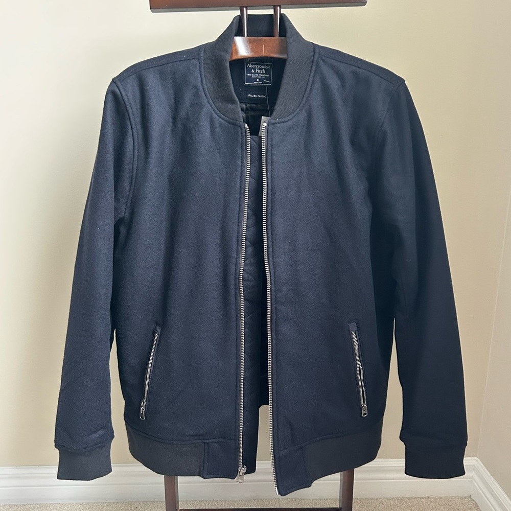 Abercrombie and Fitch Wool Bomber